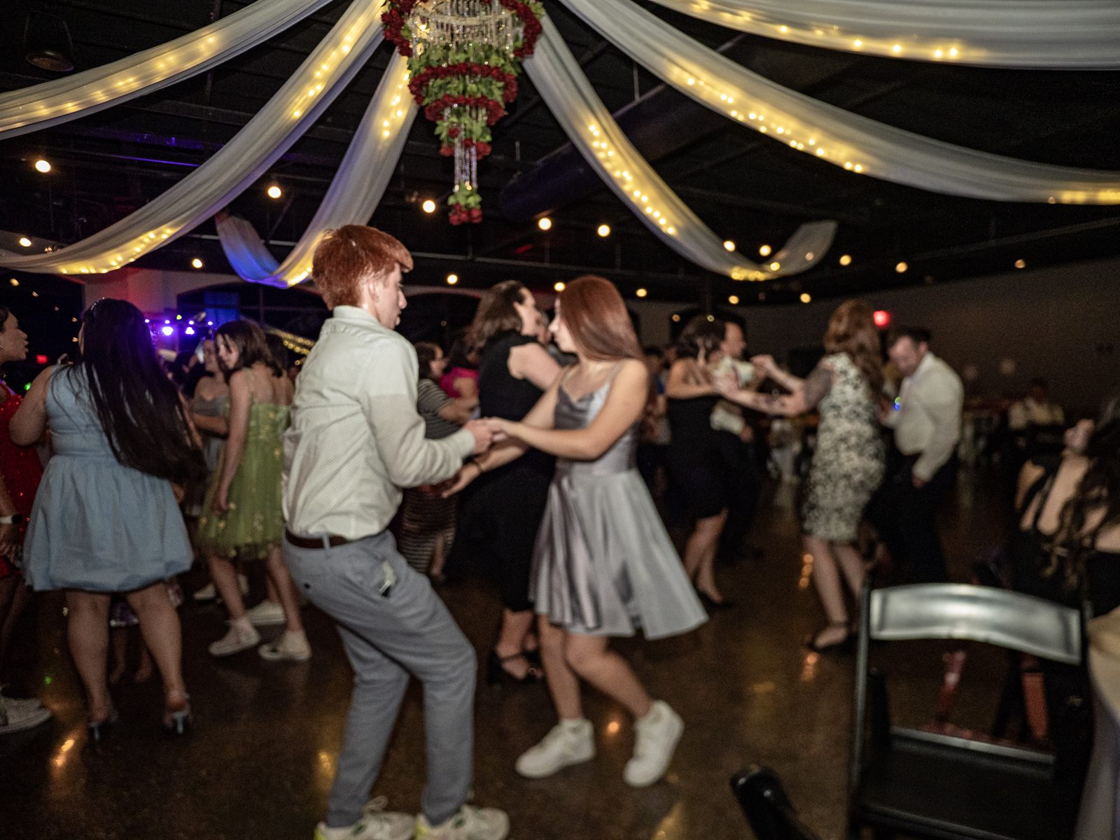 Packed dance floor